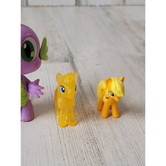 MLP Spike dragon Applejack cutie pie playset My Little Pony toy figure - Picture 4 of 12